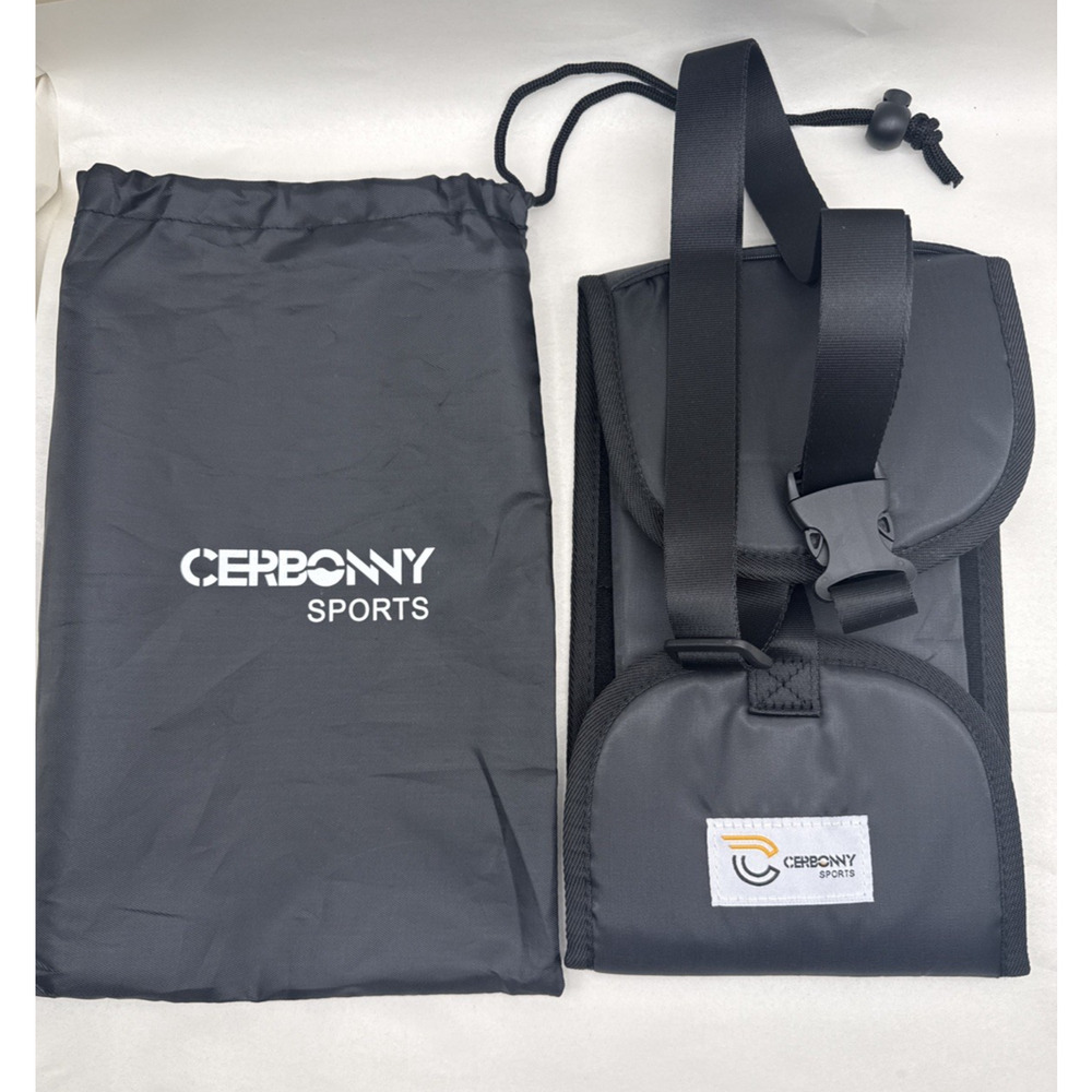 Airplane Foot Rest Portable Adjustable Hammock Black Travel Flight 1pc *READ...